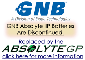 GNB Absolyte IIP replaced